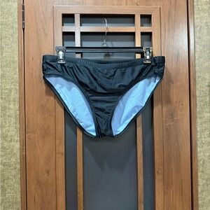 C9 by Champion Adjustable Waist Sports Black Bikini Bottom